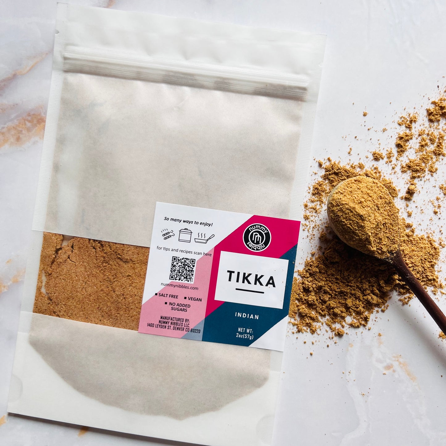 
                  
                    Tikka Masala Indian Spice Blend - Vegan, Whole30, No Sugar, No Salt, No Additives
                  
                